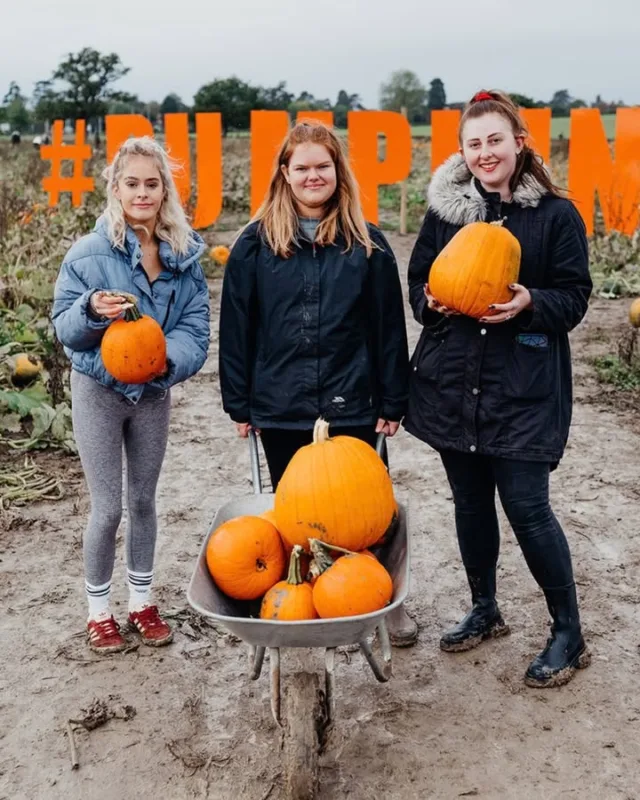 There will be mud! 🎃

Planning your trip to the patch? Be prepared for all weather, and if it rains, expect mud.

We recommend wearing shoes you don't mind getting a little muddy, or waterproof options like wellies. 

Got some muddy memories from the farm? Share them below 👇